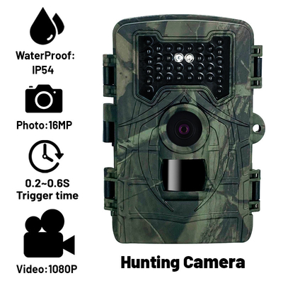 15m IR IP54 1080P Hd Oyun Kamerası 16Mp Av Yaban Hayatı İzleme Kamerası