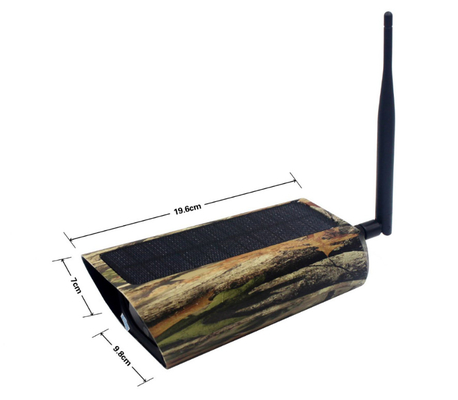 PR500W Wifi Av Kamerası IP65 Kablosuz 850nm LED 1080P Solar