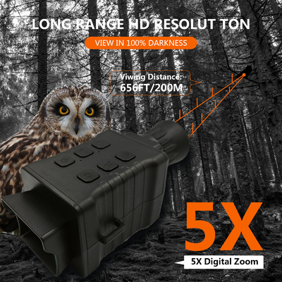 36MP ile NV3000B 4K Dijital Kızılötesi Gece Görüş Monoküler HD Ultralight Kamera