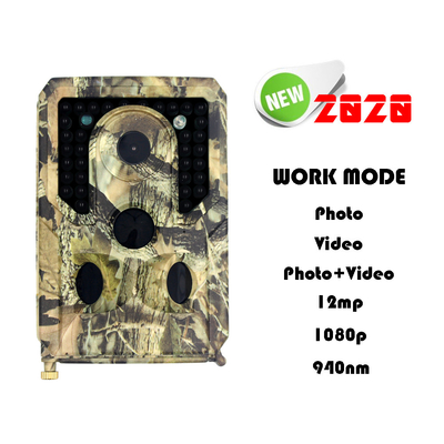 PR400 Hunter Takip Kamerası 32GB Gece Görüşlü Vahşi Yaşam Kamerası Wifi Takip Kamerası 3MP 1080p Full Hd Video