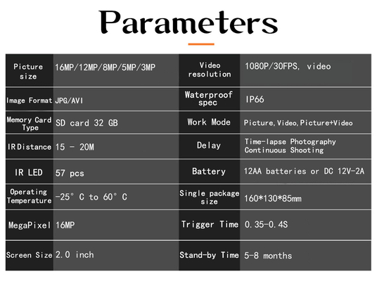 30FPS APP Cep Telefonu Oyun Kamerası 16MP SD 4g Güneş Panelli Takip Kamerası