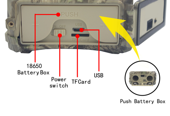 PR300A WIFI Avcılık Kamerası 24MP 1296P