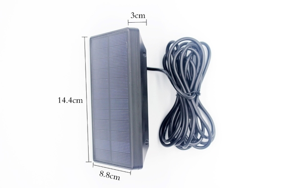 9V 1.6W Trail Kamera Güneş Paneli Tripod Pusula 2400mAh Pil Avcılığı
